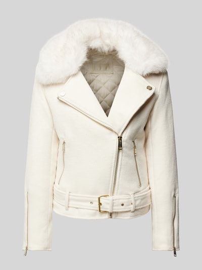 Guess Jacke mit Kunstfellbesatz Modell 'NANCY' Sand 1