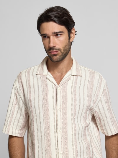 MCNEAL Vrijetijdsoverhemd met reverskraag Beige - 3