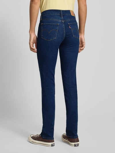 Levi's® 300 Slim Fit Jeans aus Baumwoll-Mix Modell '312' Blau 5