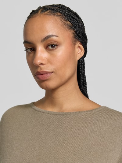 Juvia Sweatshirt met kasjmier Beige - 3