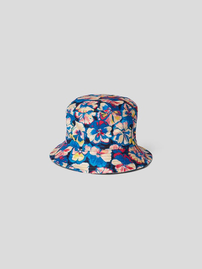 Rabanne Bucket Hat mit floralem Muster Blau 5