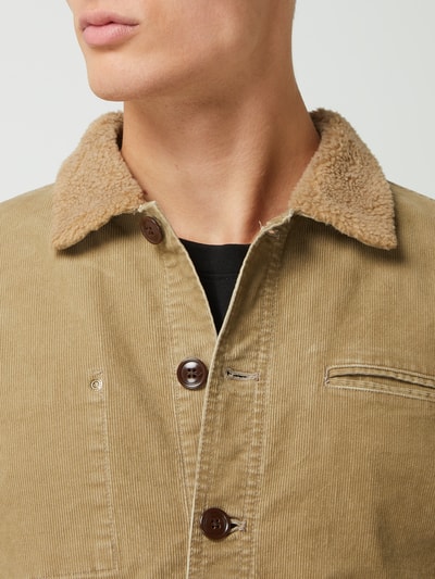 Barbour International™ Barbour International x Steve McQueen™ corduroy jack met platte kraag  Beige - 3