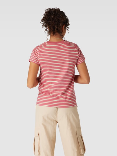 Levi's® T-Shirt mit Label-Patch Modell 'PERFECT TEE' Rot 5