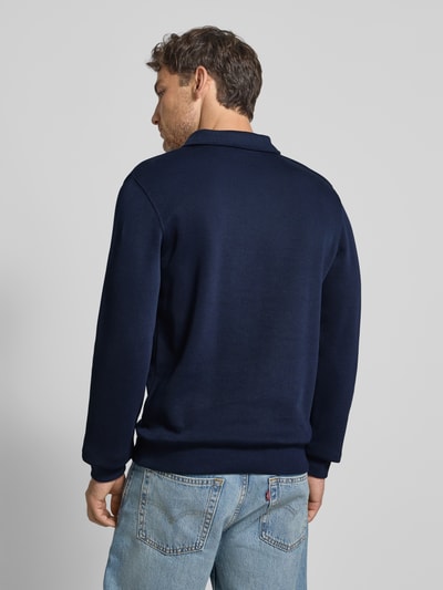 Lacoste Regular Fit Sweatshirt aus reiner Baumwolle Marine 5
