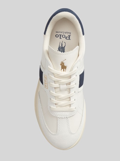 Polo Ralph Lauren sneakers van echt leer Wit - 3
