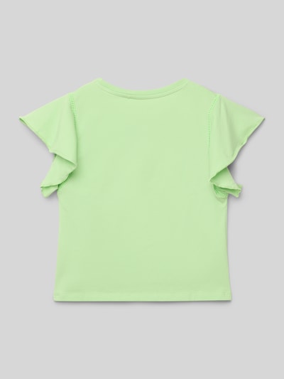 Name It T-Shirt mit Statement-Print Modell 'SEA' Hellgruen 3