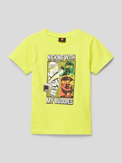 LEGO WEAR T-Shirt mit Motiv-Print Hellgelb 1