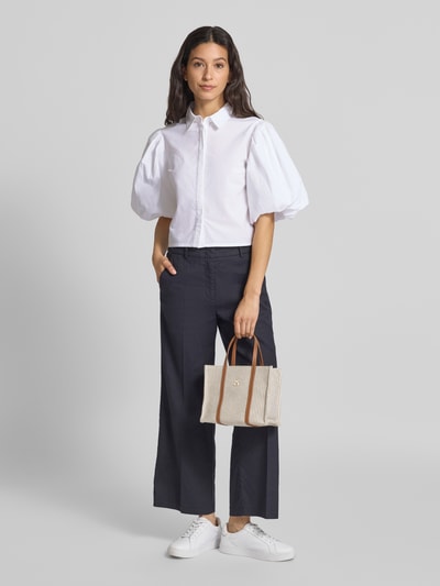GUIDO MARIA KRETSCHMER WOMAN Regular Fit Bluse mit Puffärmeln Modell 'CLAIRE' Weiss 1