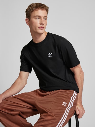 adidas Originals T-Shirt mit Label-Stitching Black 3