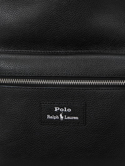 Polo Ralph Lauren Rucksack aus echtem Rindsleder Black 6