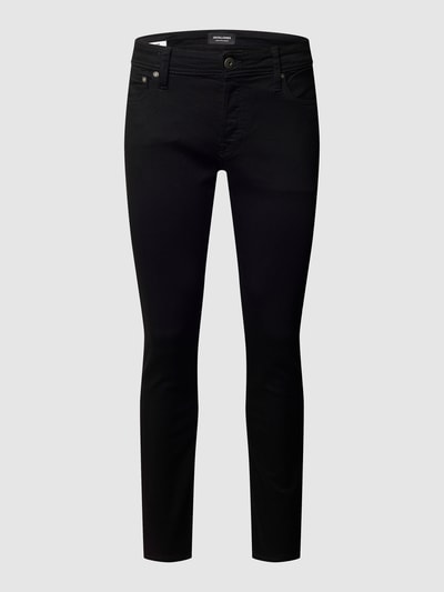 Jack & Jones Slim fit jeans met stretch Zwart - 2