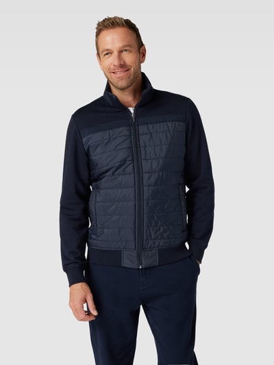 Christian Berg Men Jacke mit Steppnähten Marine 4