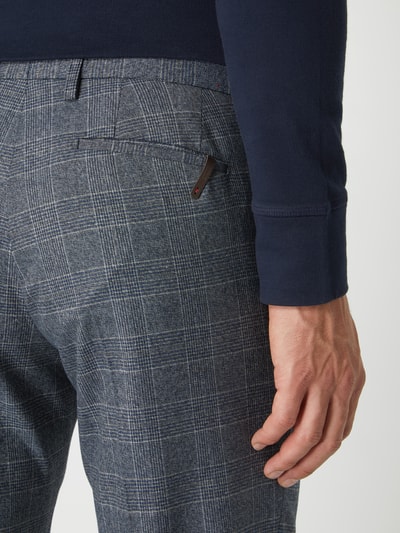 Cinque Slim fit pantalon met stretch, model 'Cibravo' Blauw gemêleerd - 3