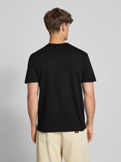 Calvin Klein Jeans T-shirt met labelprint Zwart - 5