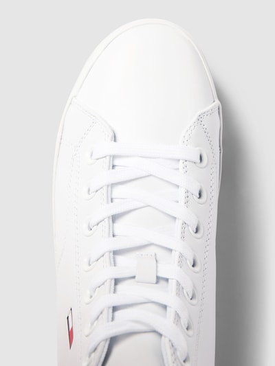 Tommy Jeans Sneakers met plateauzool, model 'CUPS' Wit - 4