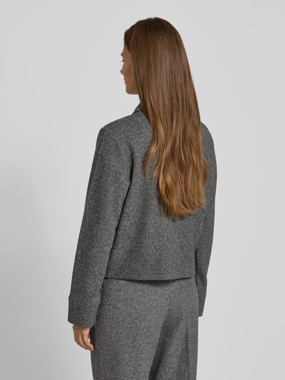 Marc O'Polo Regular fit korte blazer van katoenmix Middengrijs - 5