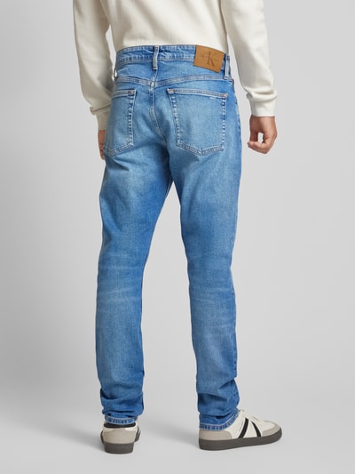 Calvin Klein Jeans Slim Tapered Fit Jeans im Destroyed-Look Jeansblau 5