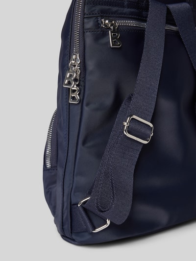 BOGNER Rugzak met labeldetail en verstelbare schouderbanden Marineblauw - 3