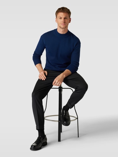 Scotch & Soda Strickpullover in melierter Optik Marine 1