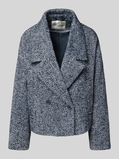 My Essential Wardrobe Regular fit jack met wol, model 'Maggie' Zwart - 2