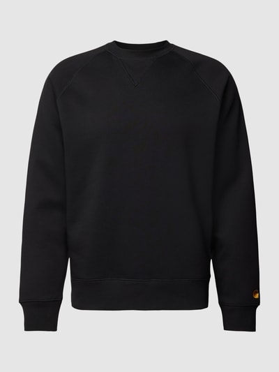 Carhartt Work In Progress Sweatshirt mit gerippten Abschlüssen Black 2