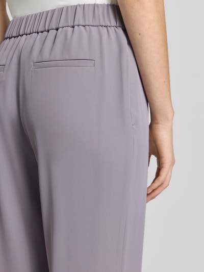 Jake*s Collection Tapered Fit Stoffhose mit Bundfalten Lavender 3