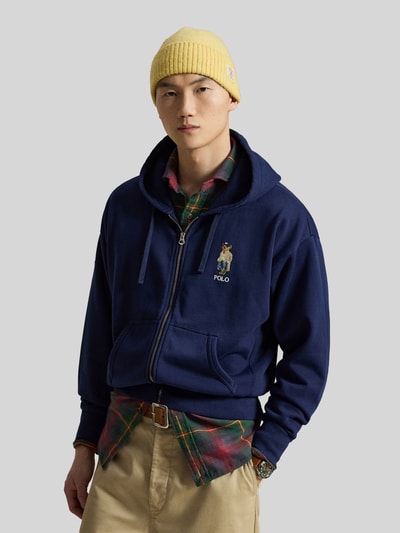Polo Ralph Lauren Sweatjacke mit großem Logo-Stickmotiv Marine 4
