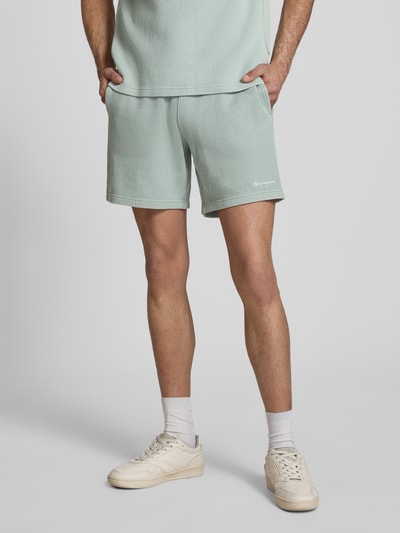 Champion Shorts mit Strukturmuster und elastischem Bund Lind 4
