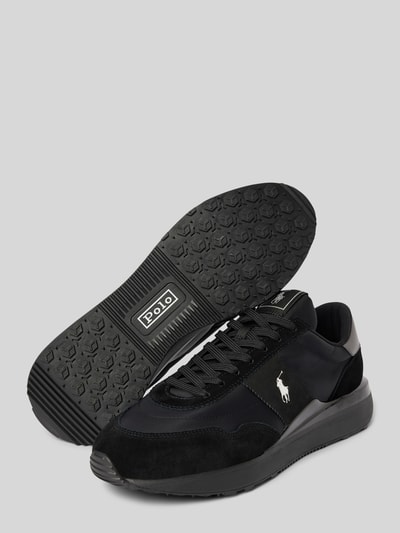 Black ralph lauren trainers online