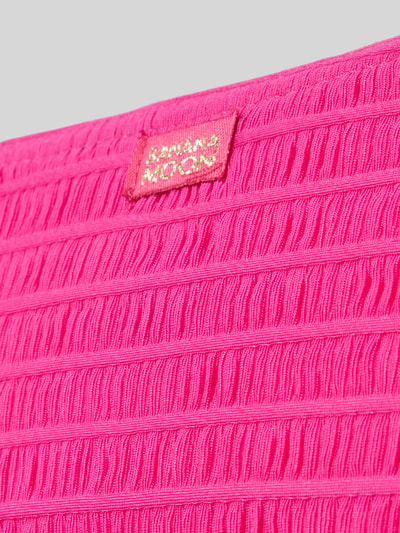 Produktfoto, Bikinihose mit Strukturmuster Modell 'GROOVE SIMA' von Banana Moon, Pink, Material-Mix mit Stretch-Anteil, strukturierte Oberfläche