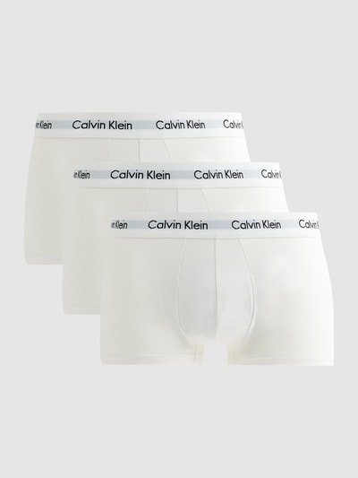 Calvin Klein Underwear Trunks im 3er-Pack - kurzes Bein Weiss 2