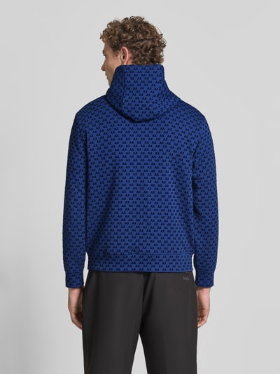 Armani Exchange Regular Fit Hoodie aus Baumwoll-Mix Royal 5