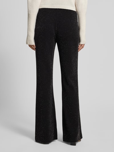 Christian Berg Woman Flared stoffen broek met elastische band Zwart - 5