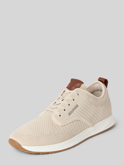 Tommy Hilfiger Lage sneakers met label in reliëf Beige - 1