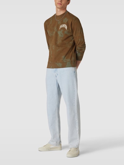 CHAMPION Sweatshirt in batiklook Groen - 1