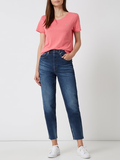 Tommy Jeans Mom fit jeans met stretch  Jeansblauw - 1