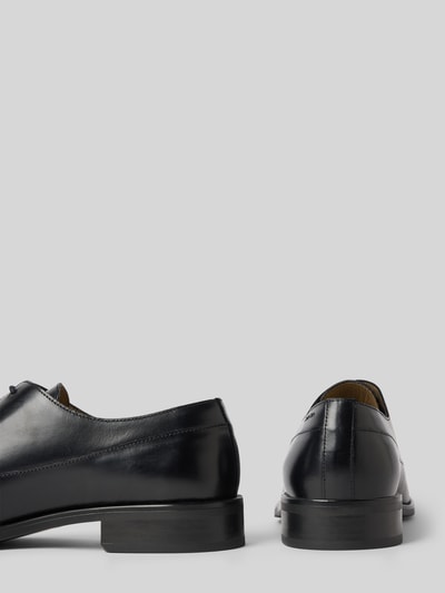 CK Calvin Klein Leren derbyschoenen met siernaad, model 'OXFORD' Zwart - 2