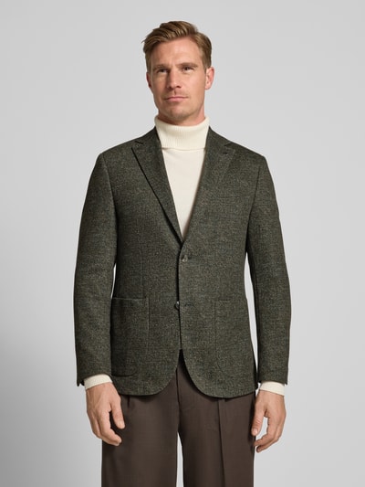 HECHTER PARIS 2-Knopf-Sakko mit Reverskragen Gruen 4