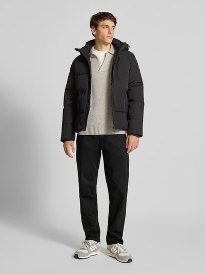 Jack & Jones Relaxed fit chino met achterzakken, model 'KANE' Zwart - 1