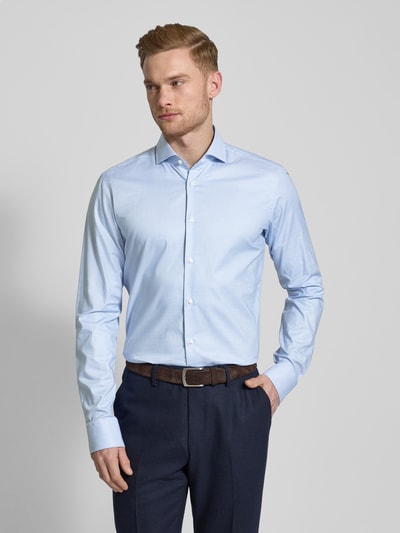 BOSS Regular Fit Business-Hemd in Überlänge Bleu 4