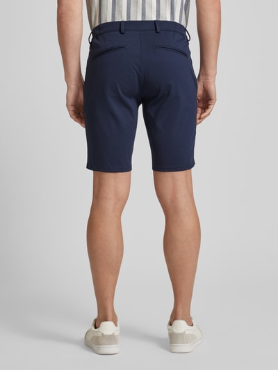 Brax Regular Fit Chino-Shorts mit Gesäßtaschen Modell 'SILVIO' Marine 5