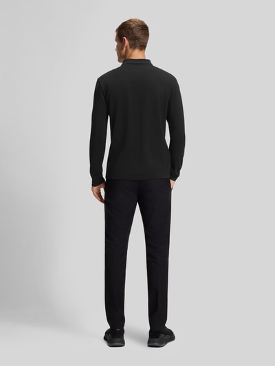 BOSS Green Regular fit poloshirt van puur katoen model 'Plisy' Zwart - 5