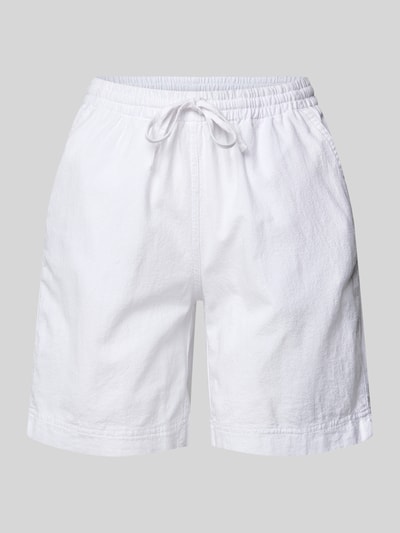 Soyaconcept Szorty o kroju relaxed fit z elastycznym pasem model ‘Cissie’ Biały 2