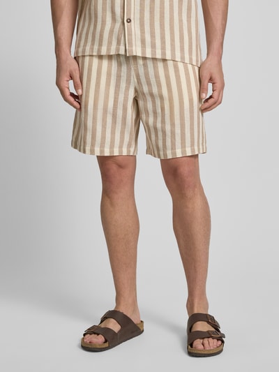 GABBA Bermudas mit Eingrifftaschen Modell 'Fede Sur' Beige 4