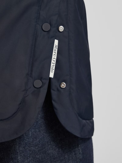 Marc O'Polo Regular Fit Parkamantel mit Kapuze Marine 3