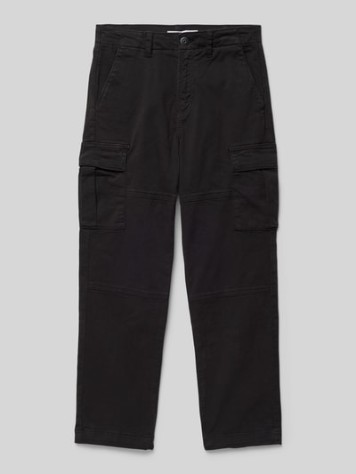 Name It Regular Fit Cargohose mit Label-Detail Modell 'RYAN' Black 1