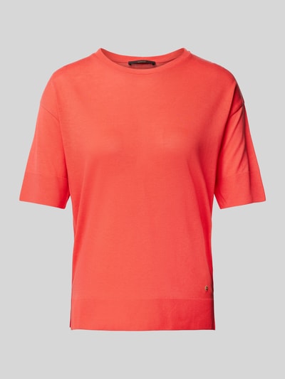 Windsor T-shirt met labelapplicatie Lichtrood - 2