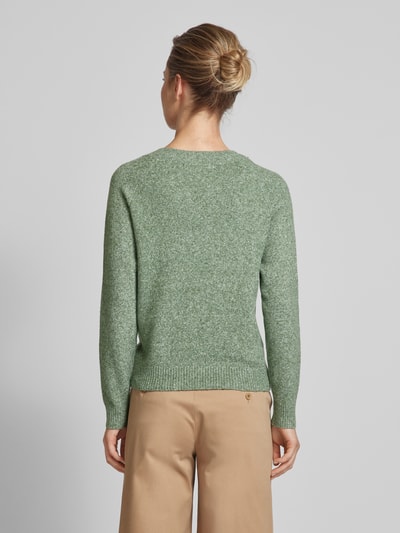 Vero Moda Gebreide pullover met lange mouwen, model 'DOFFY' Rietgroen - 5