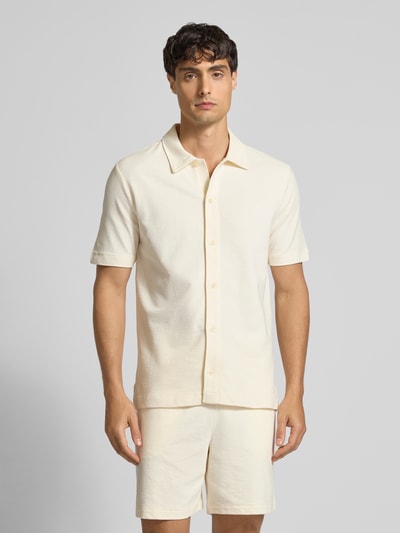 Gant Freizeithemd mit Knopfleiste Sand 4