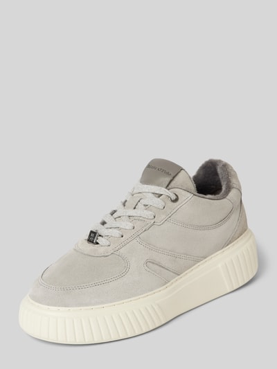 Marc O'Polo Sneakers met labelapplicatie, model 'SVEA' Middengrijs - 1